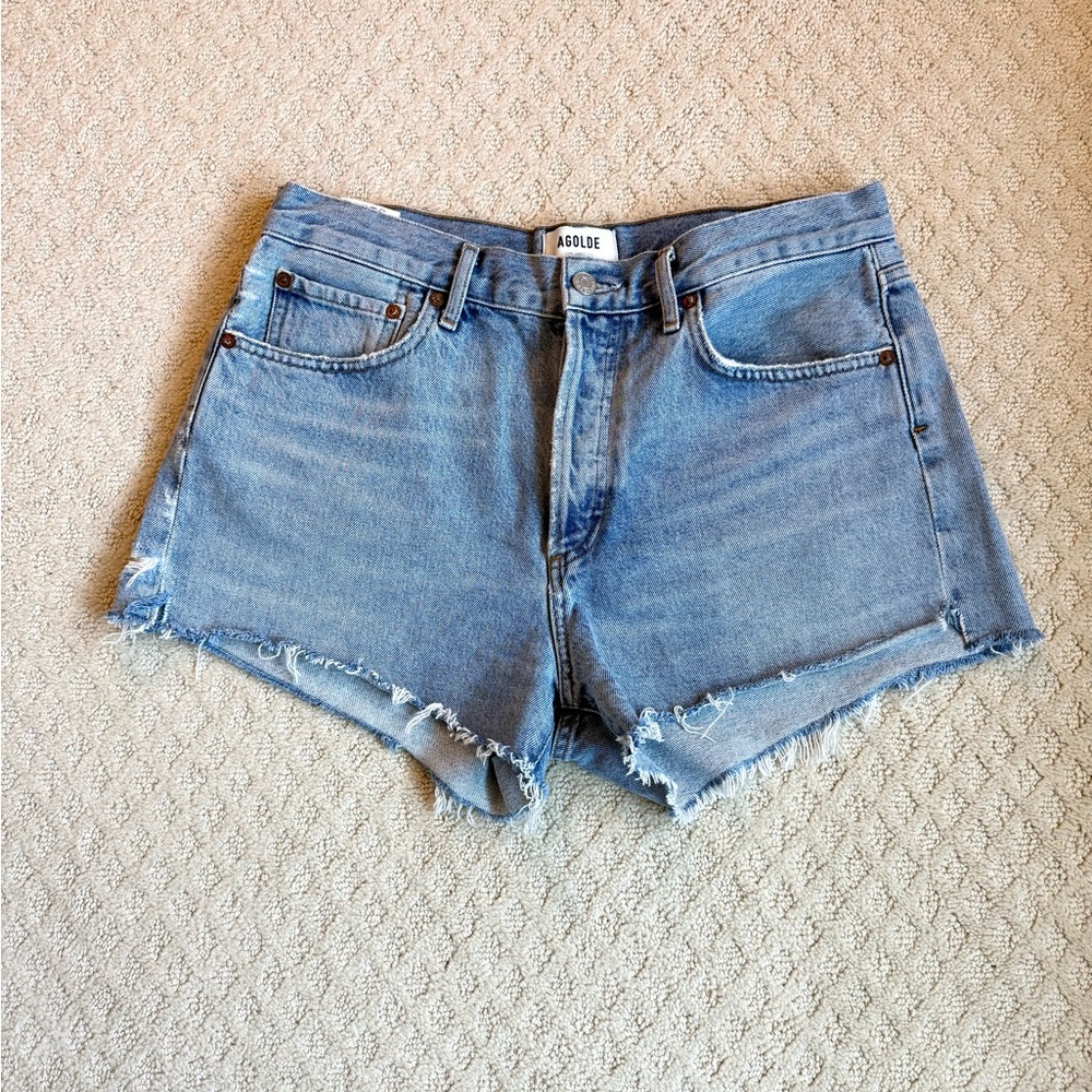 Agolde Parker Vintage Blue Jean Cut-Off shorts